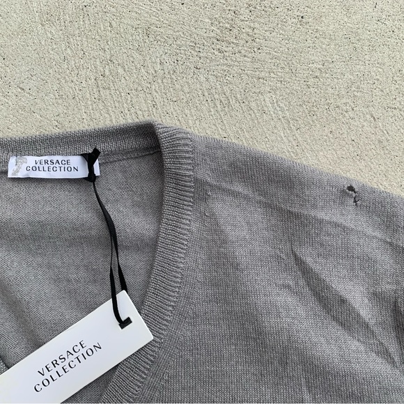 Versace Collection Medusa Knit Sweatshirt - Picture 4 of 10